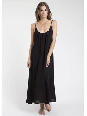 9Seed TULUM low back maxi - black